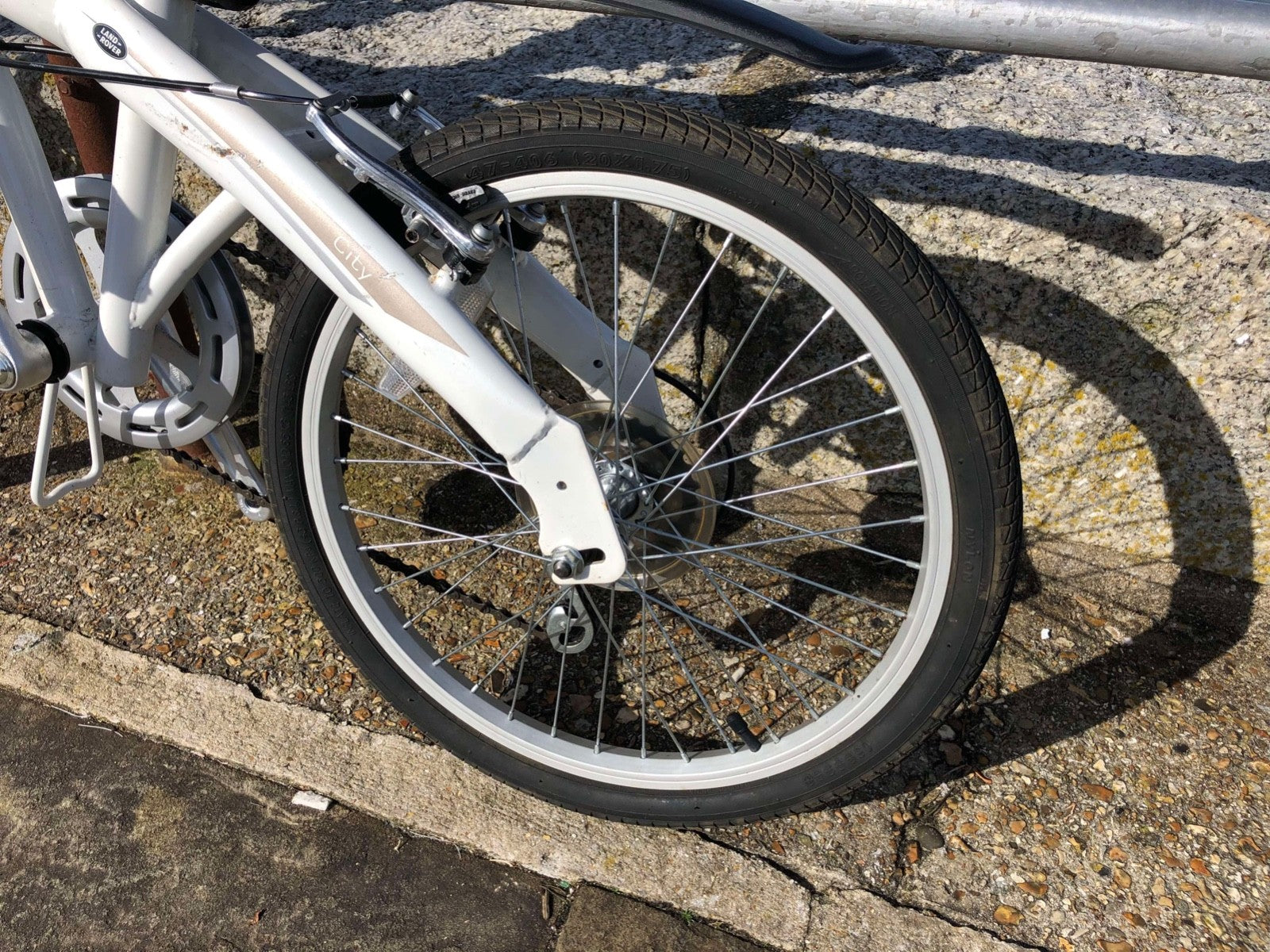 Landrover City Folding bike - Landrover Defender folding bicycle. 20" Wheels.