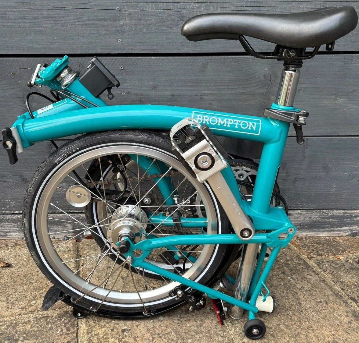 2021 Brompton B75 upgraded to C Line Folding Bicycle 3 Speed - Hardly Used