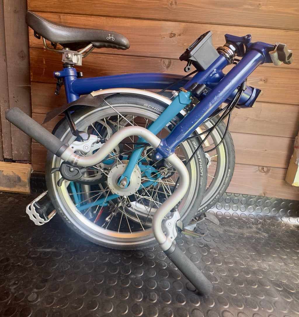 Brompton folding bike 3 speed