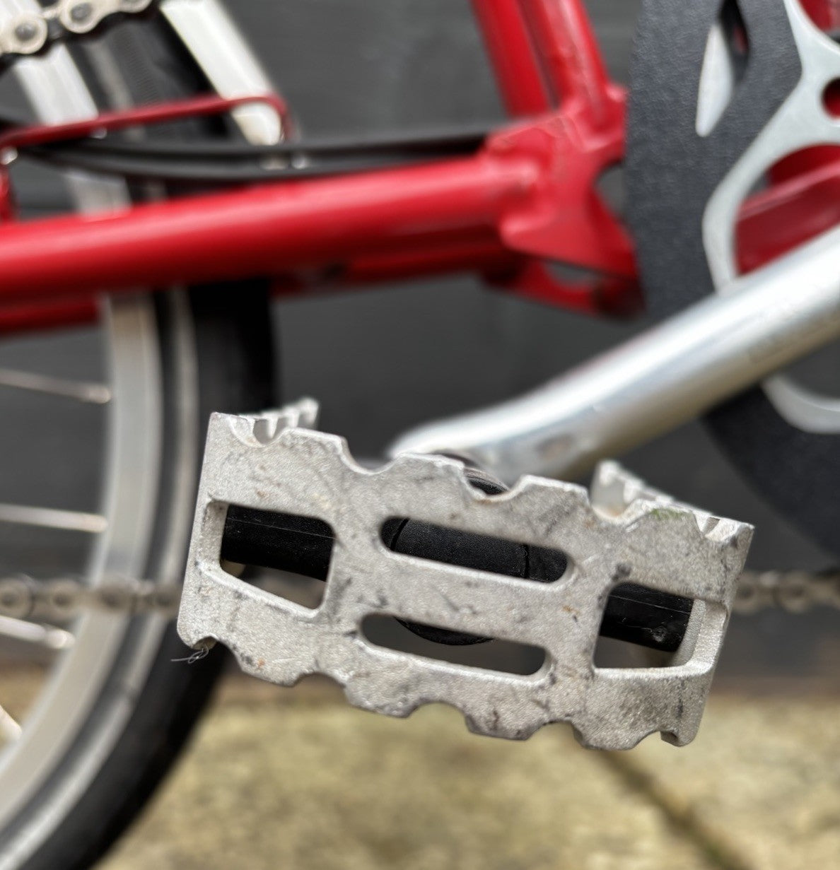 Brompton M3L - C Line equivalent Folding bicycle in Red - Part Exchange to Clear