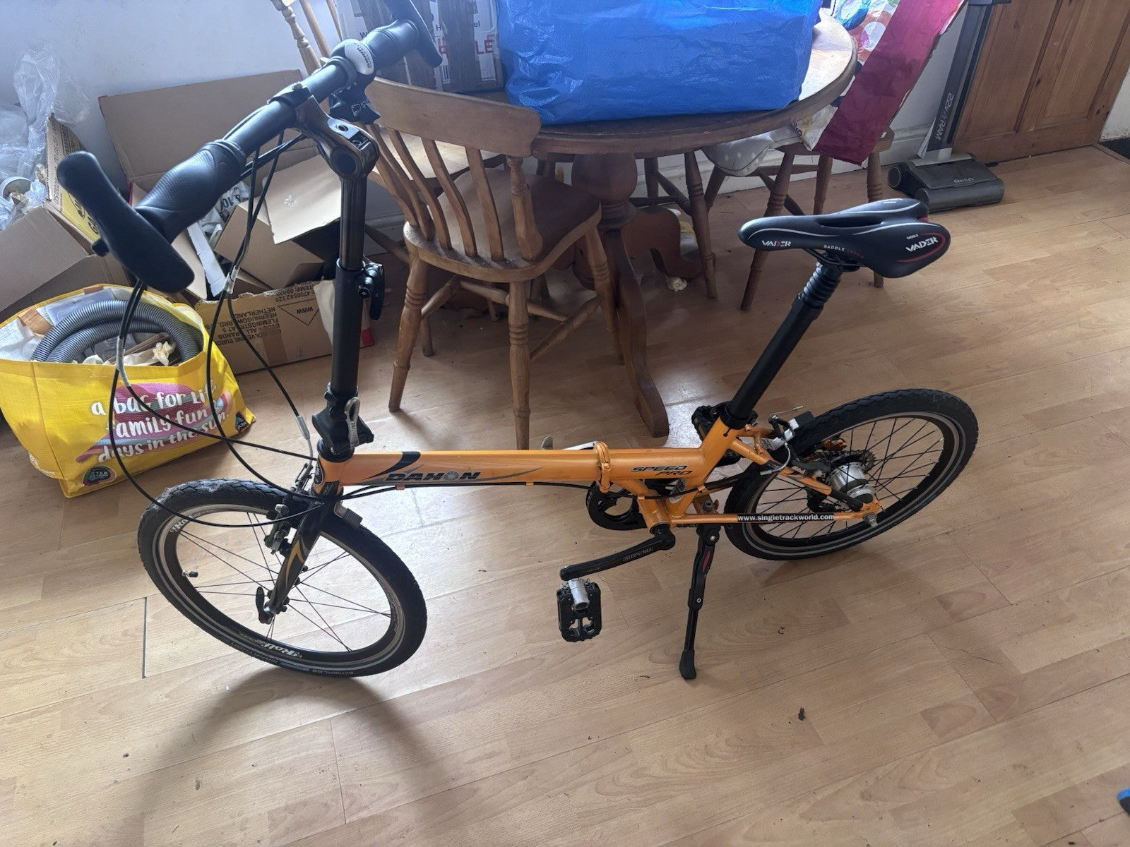 Dahon Speed Pro 7- Speed Folding Bike Bicycle SRAM DualDrive Kinetix".