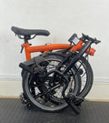 Brompton M6L Folding Bike - Orange