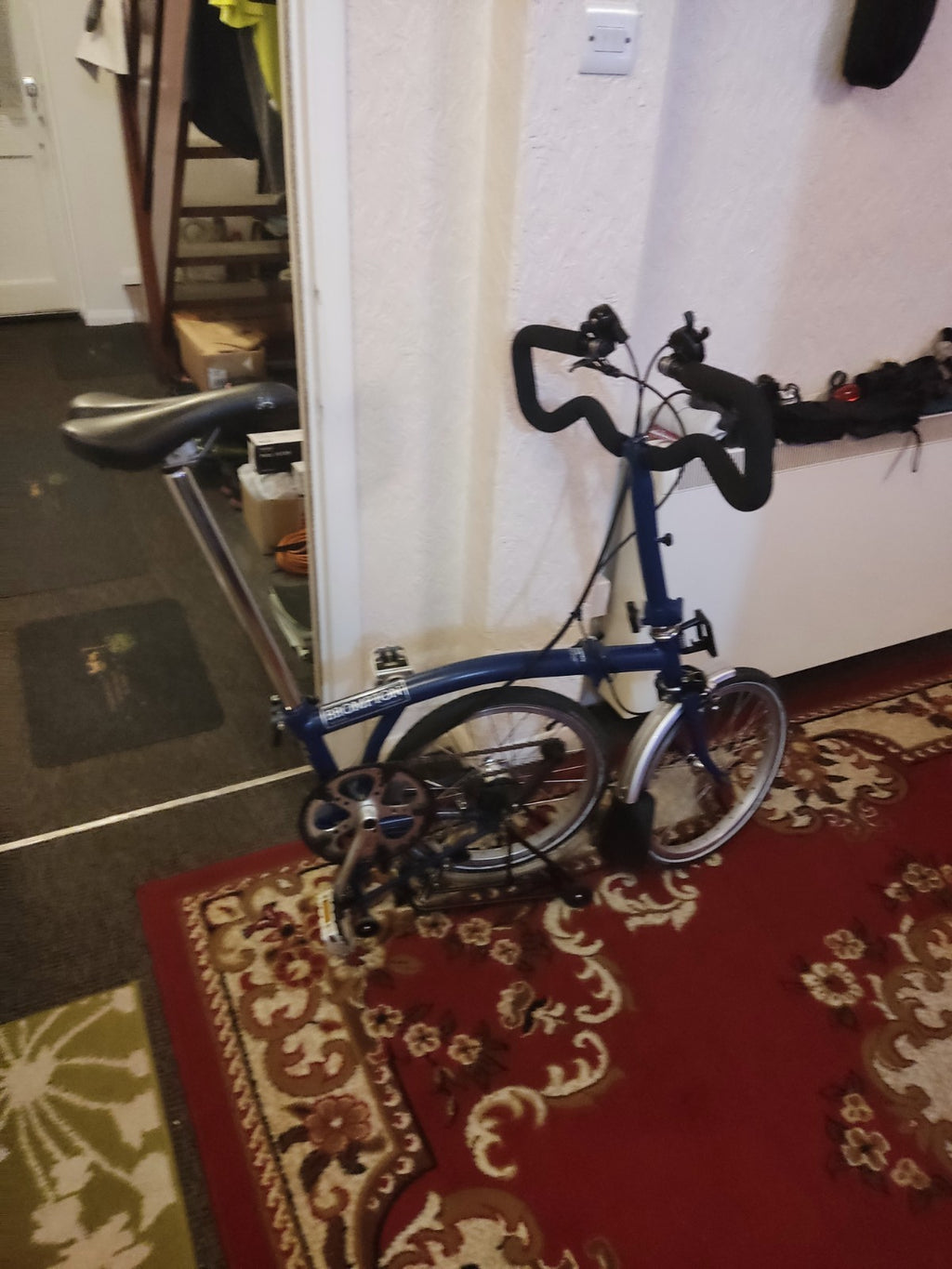 Folding Bike Brompton M6L Tempest Blue Folding Bike