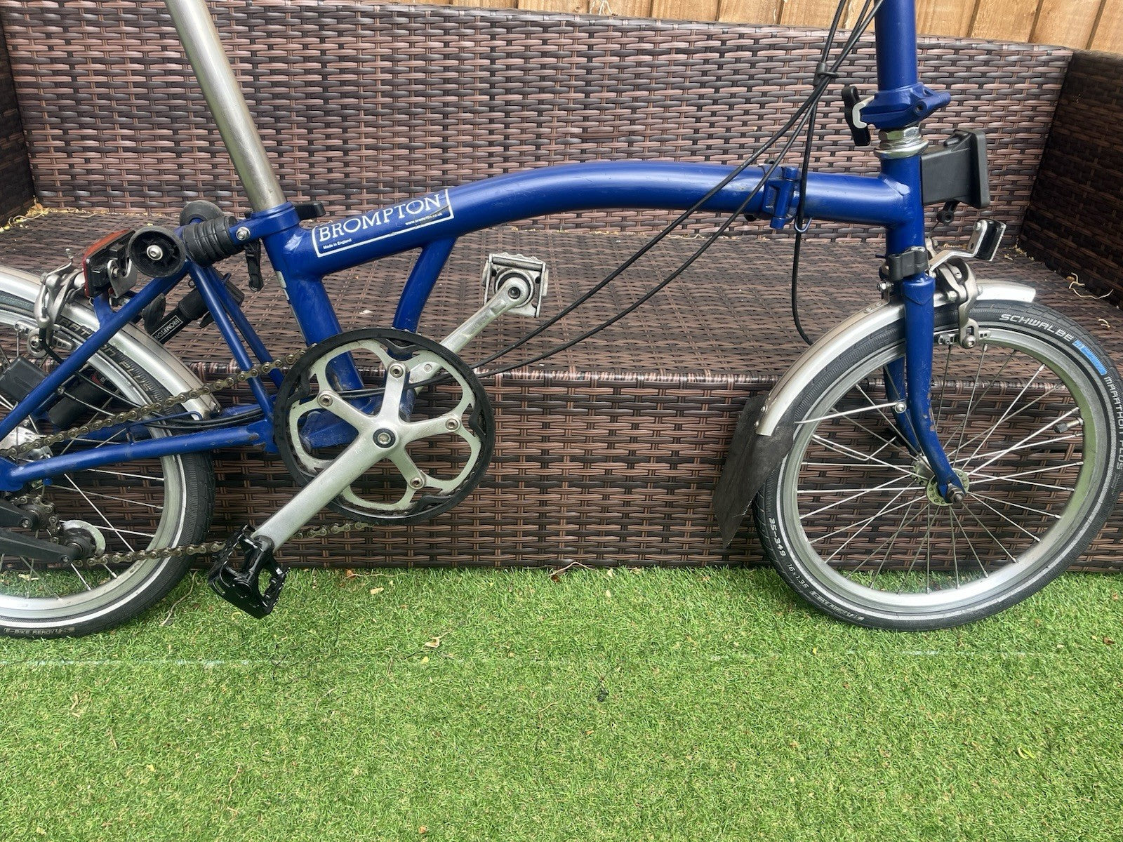 Brompton 3 Speed Folding Bicycle Good Condition.