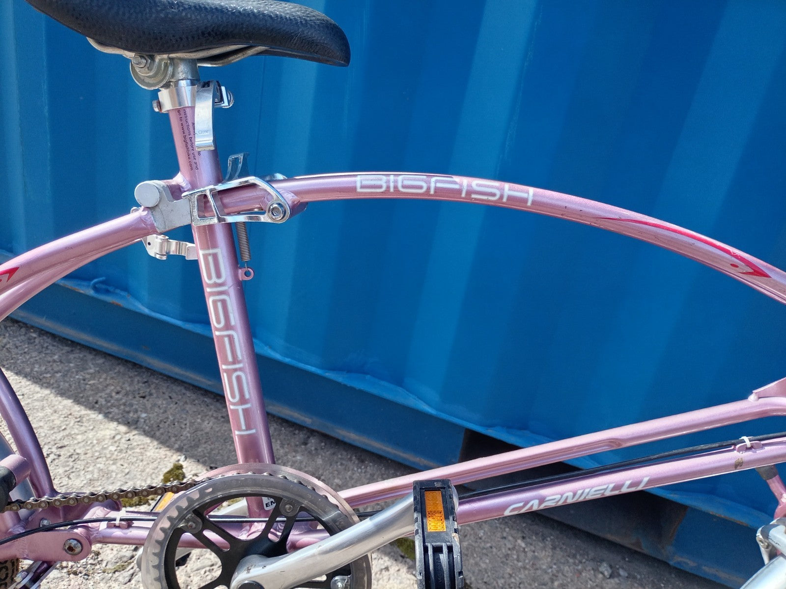 big fish carnielli folding bike