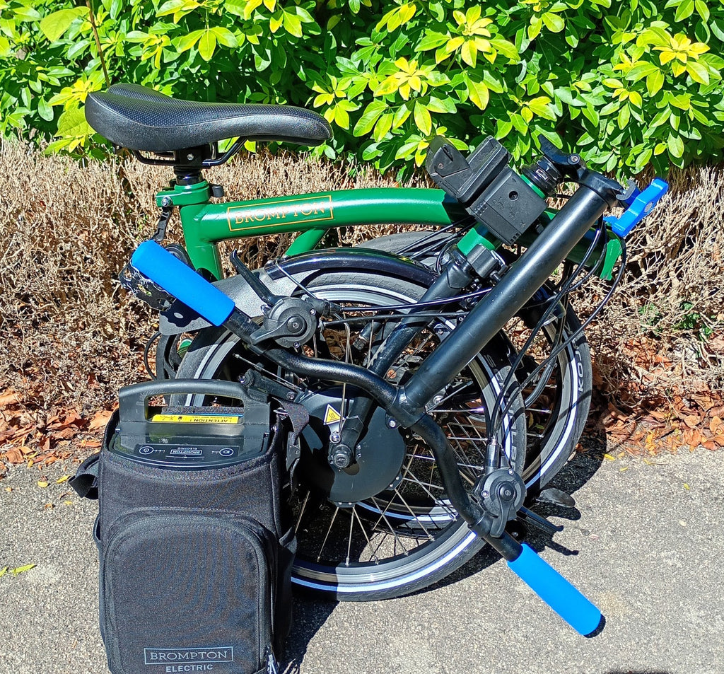 Electric Brompton Folding Bicycle - C Line 6-Speed Model - Fantastic Condition