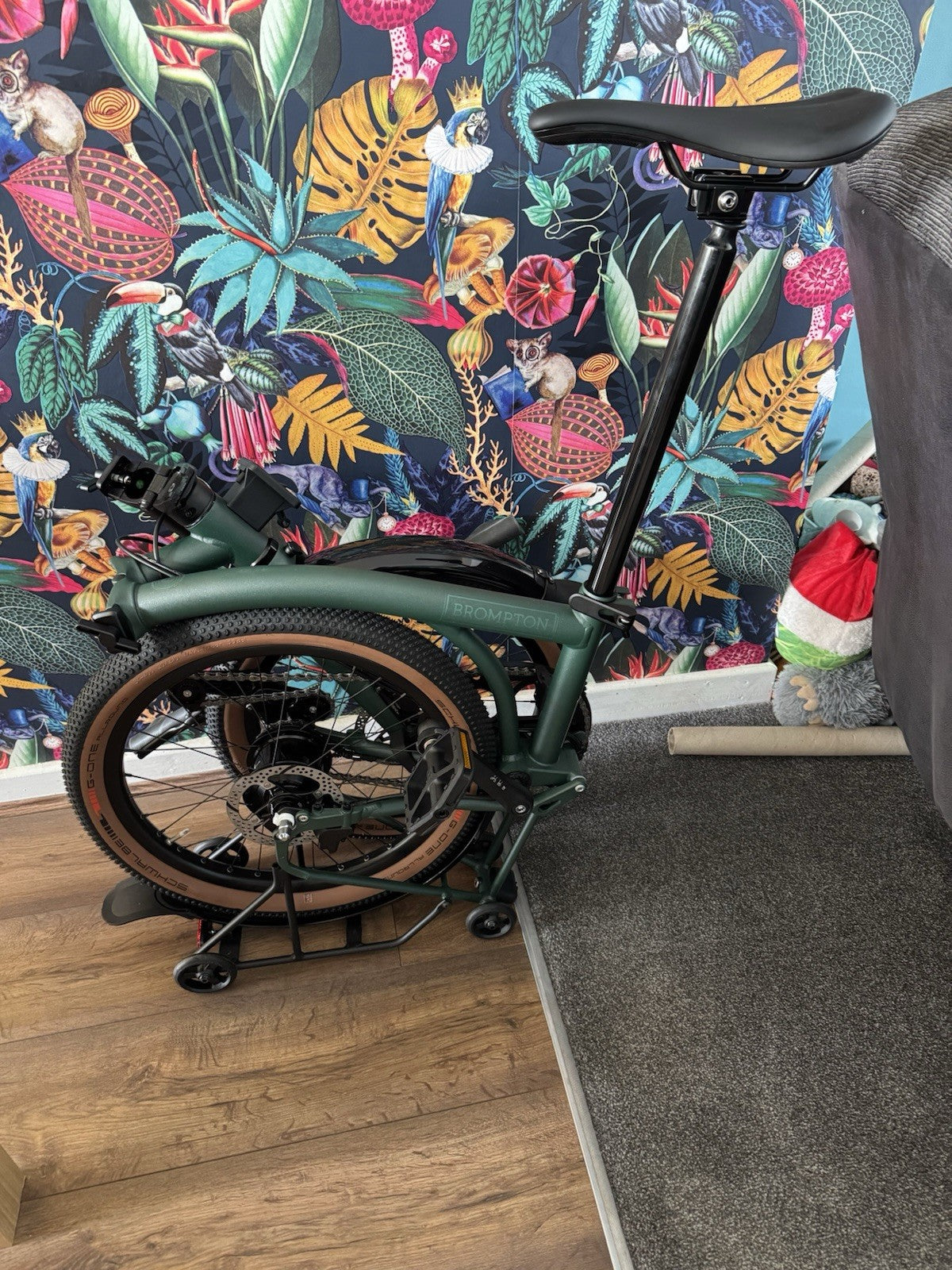 Brompton G Line 8-Speed Folding Bike Size Medium Forest Green