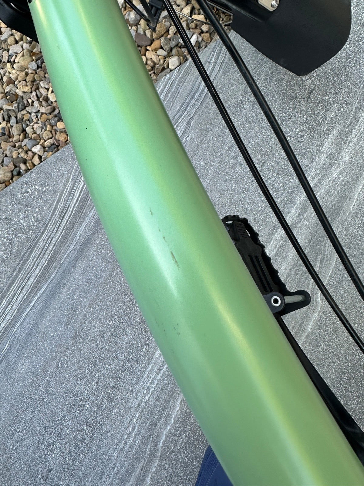 Brompton C Line Urban 2 Speed 2023 Folding Bike Matcha Green With Cover