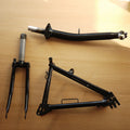 Brompton Frame Component Extremities Gloss Black S Stem Fork Rear Triangle