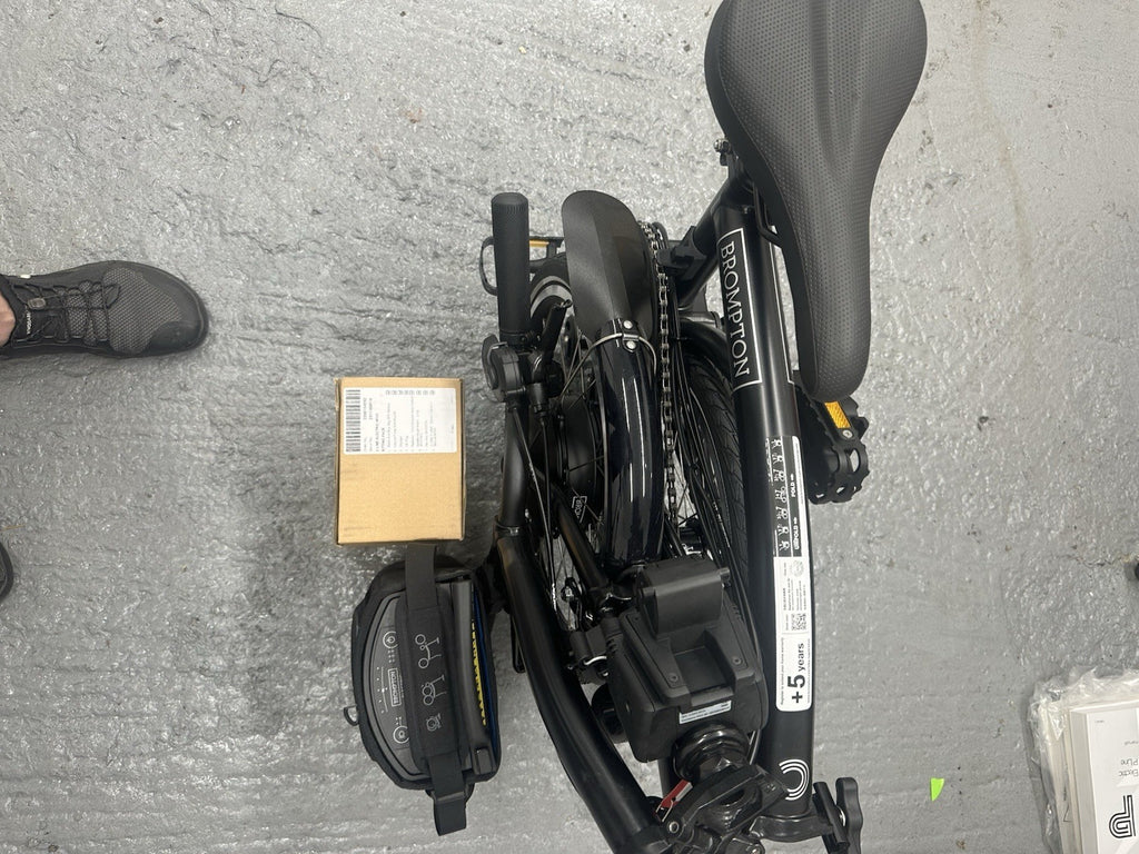 Brompton 12 Speed Black Cline Folding Bike