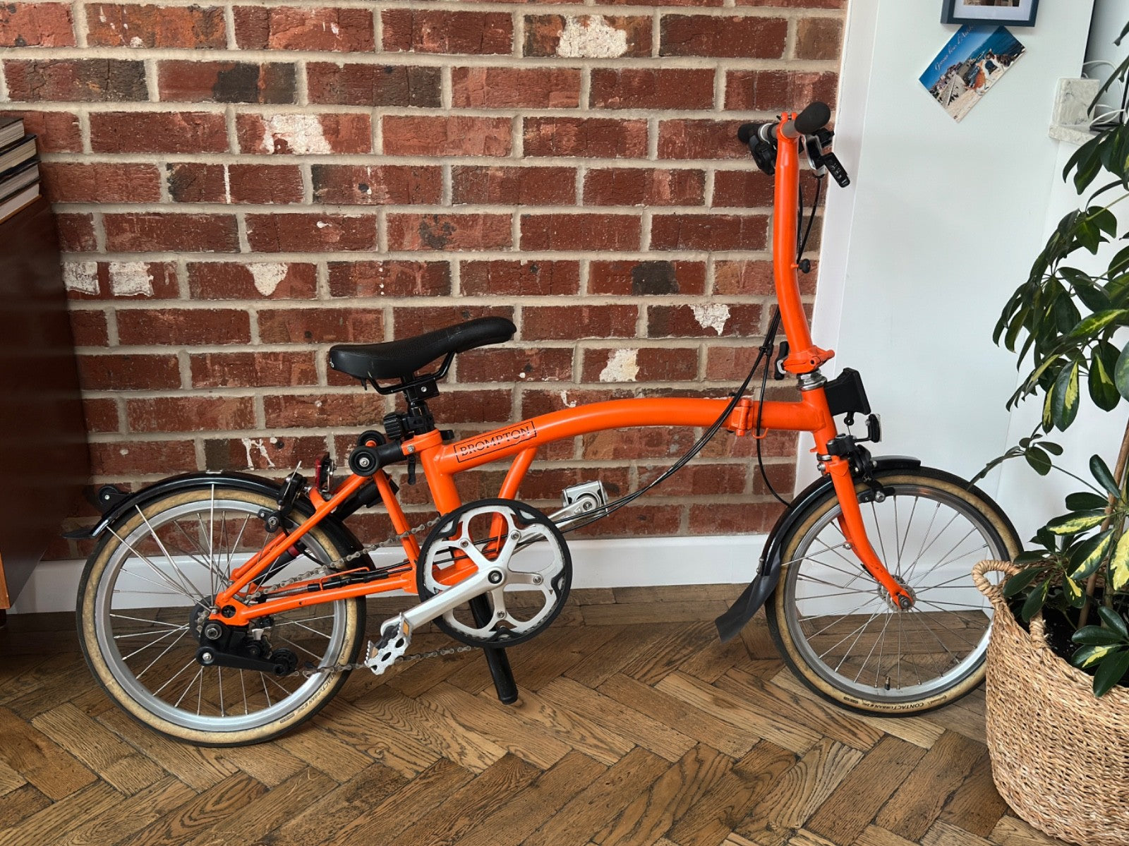 Brompton S2L Folding Bike Orange 2 Speed - 2019 Bicycle Fold Up S2 L