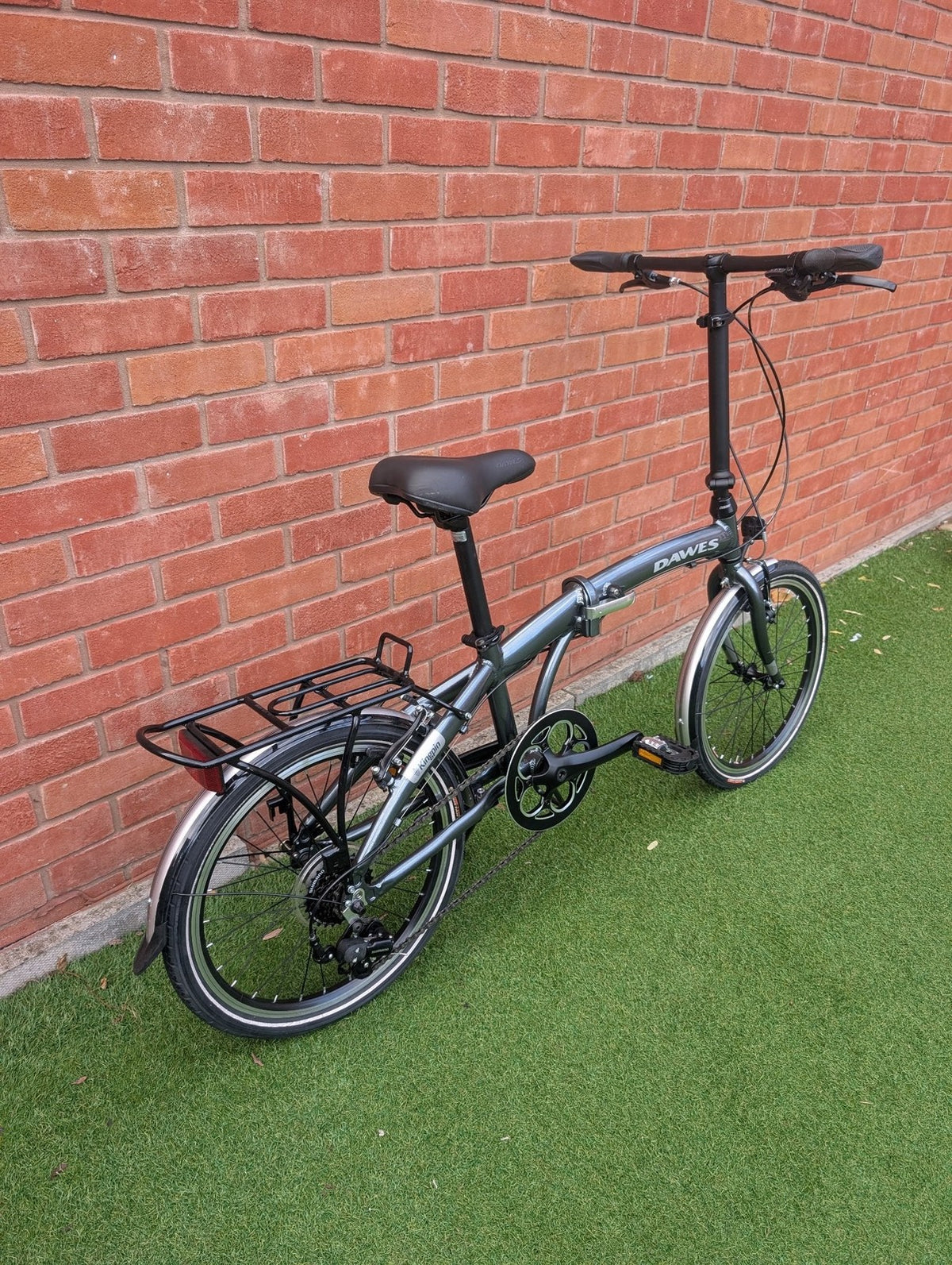 Dawes Kingpin Folding Bike, 20" Grey - Minor Mark