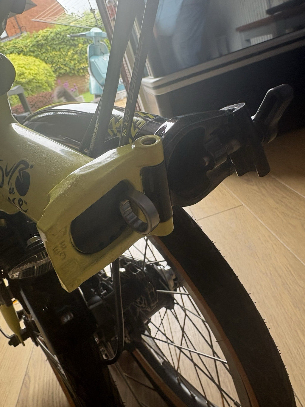 Brompton Folding Bike 6-Speed Tour de France Black Edition