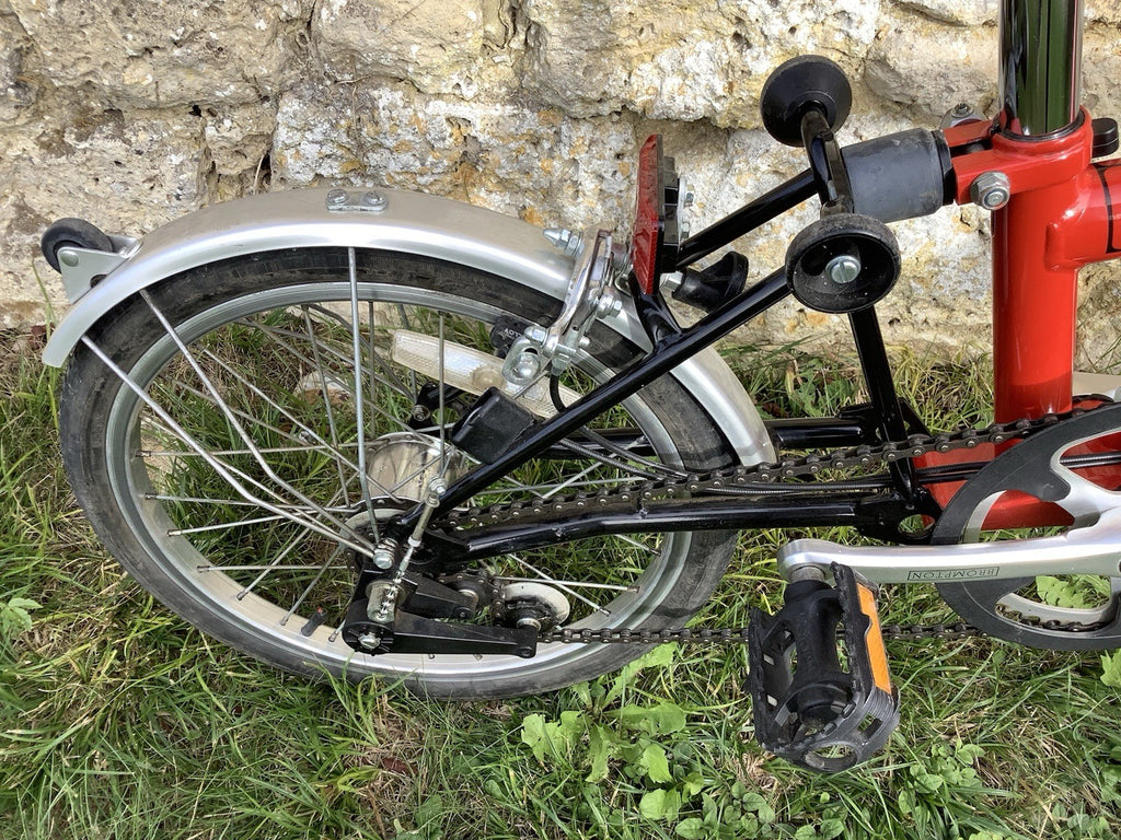 Brompton M3L Folding Bike -  Red - UK DELIVERY