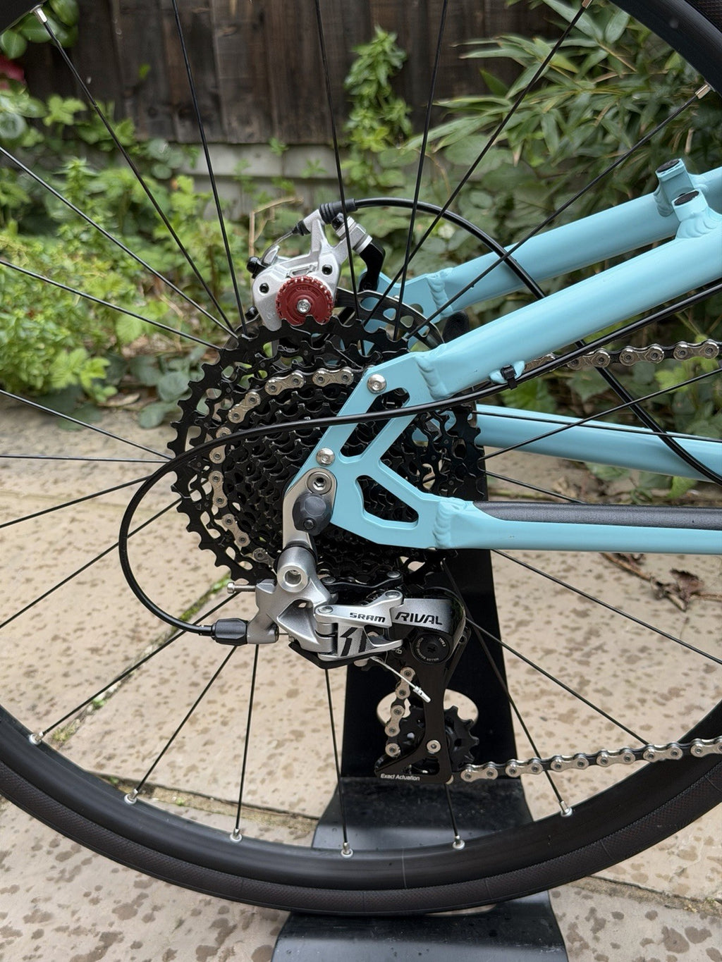 Folding Bicycle Used Once Airniml Joey Sram Rival 1 1x11 Hope Pro Hubs Gatorskin