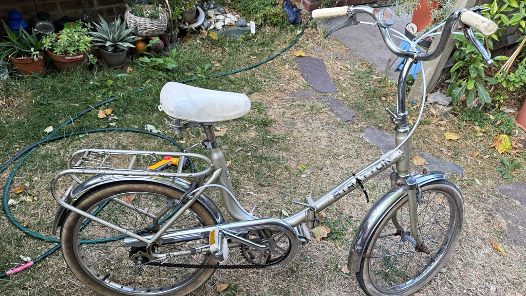 Stratton vintage Folding Bike 20 inch made in Italy in 1982