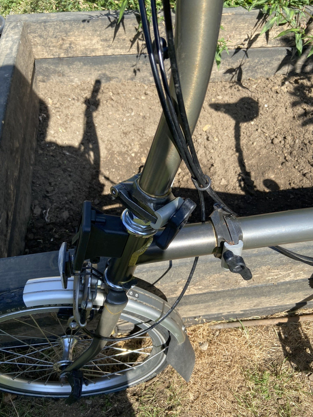 Brompton C Line 6 Speed - Raw Lacquer