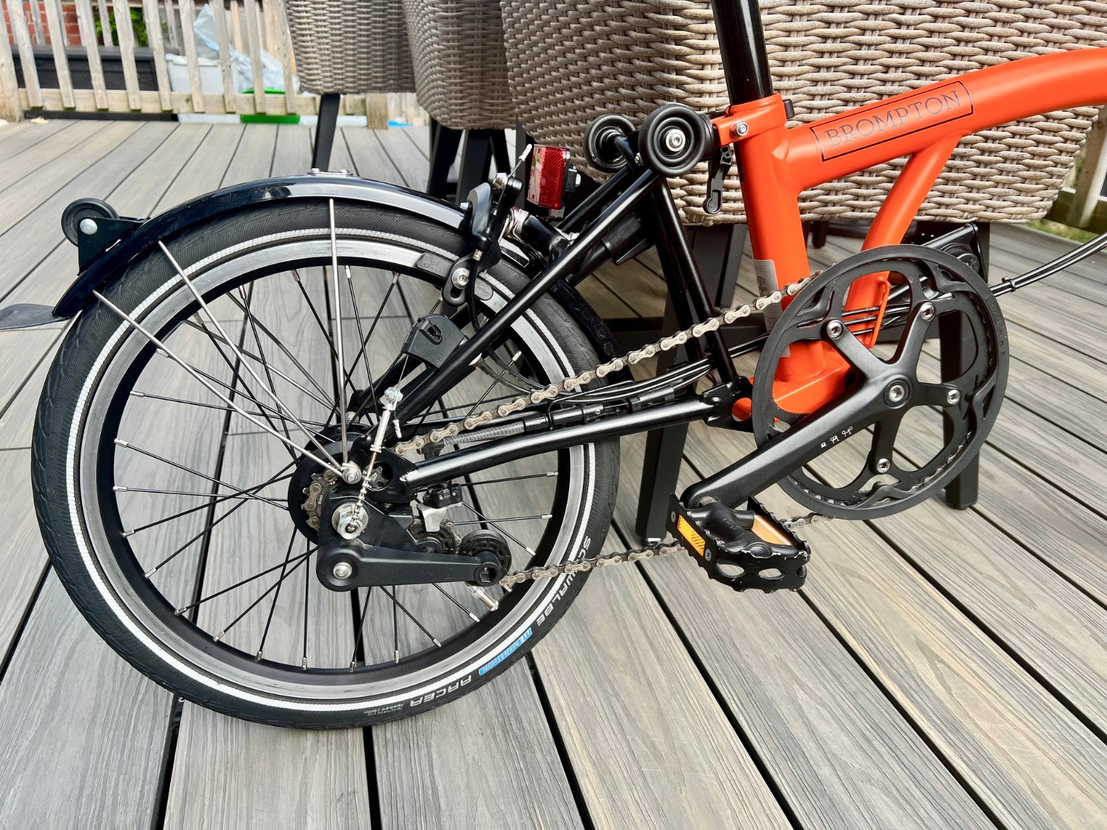 Brompton C Line ML6 6 Speed Folding Bike