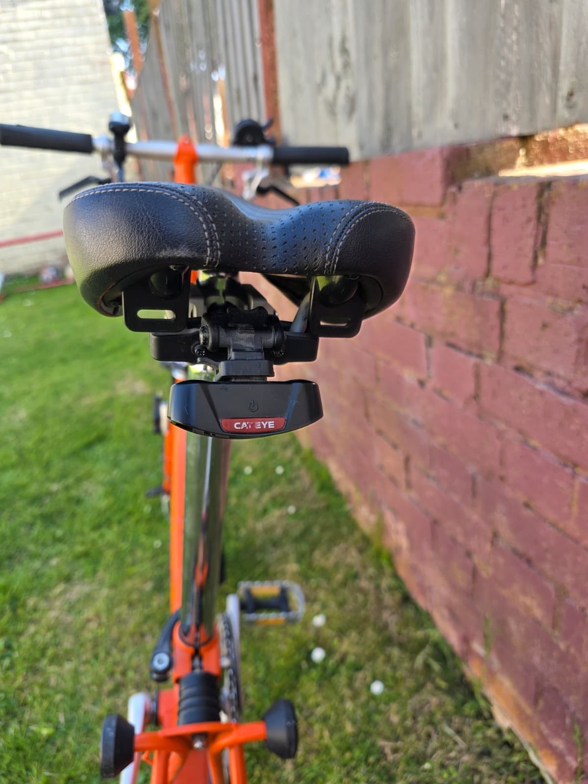Brompton M6L Folding Bike - Orange Speed