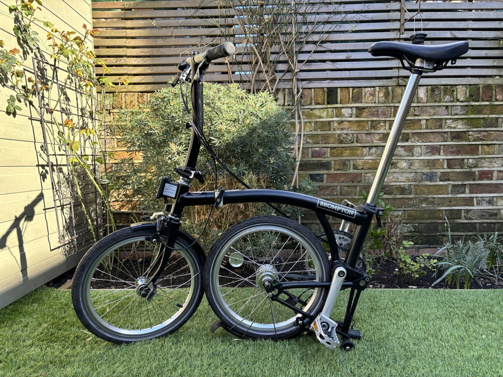 Brompton S3L C-Line Utility Low 2022 Folding Bike - Black