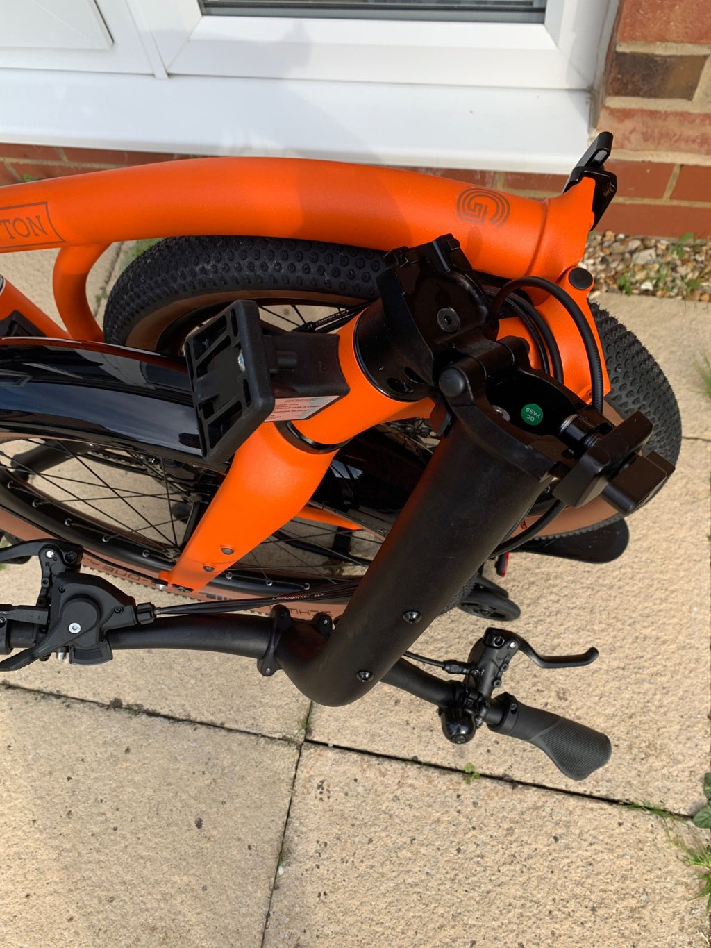 Brompton G-Line Large - adventure orange