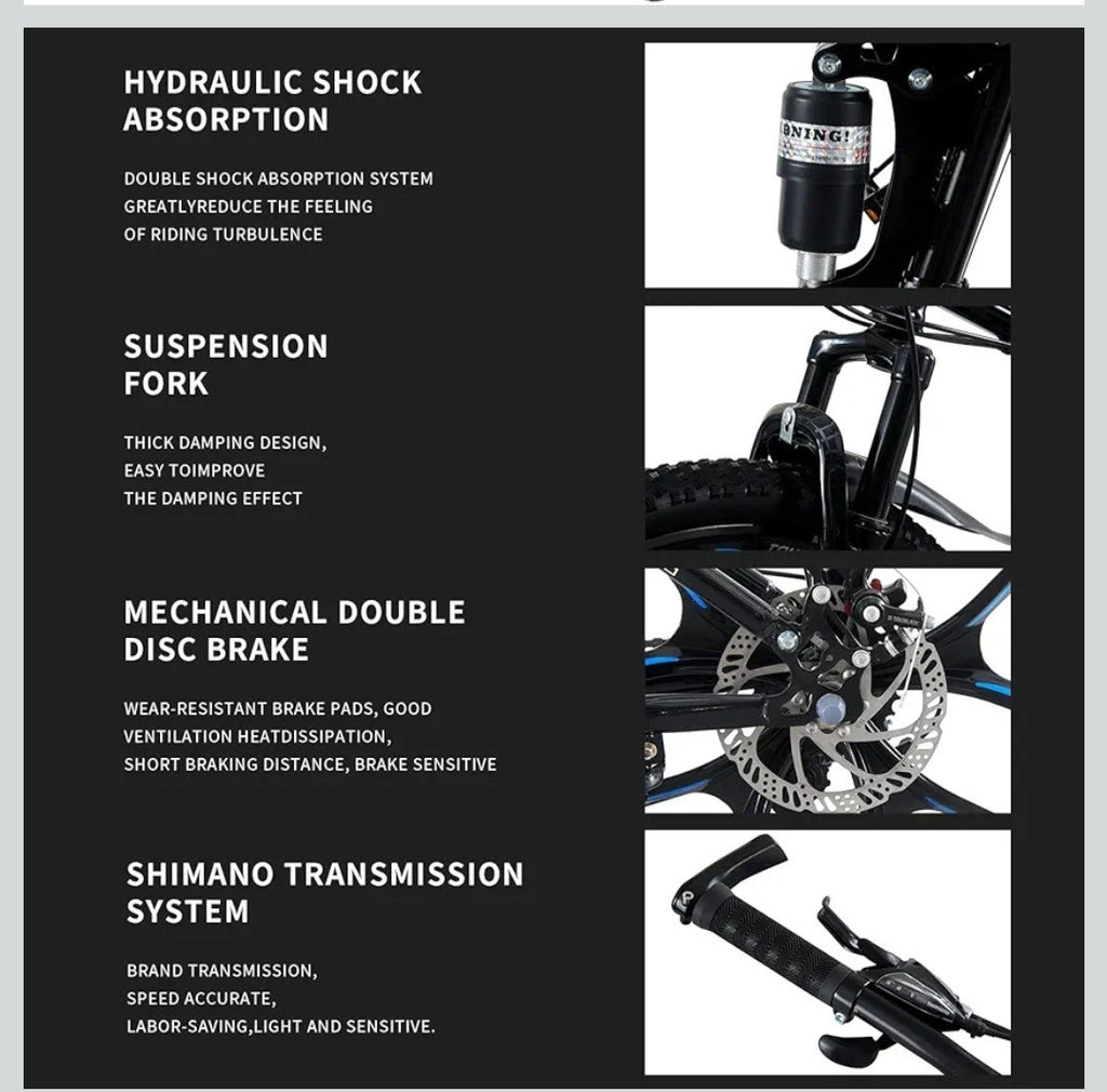 Trioblade folding mountain bike