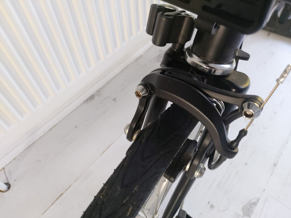 Brompton S1E Black Folding Bike