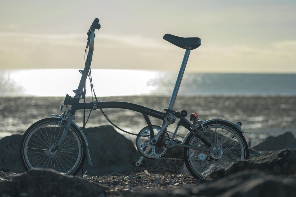 Brompton M3L folding bike, recently serviced, excellent condition