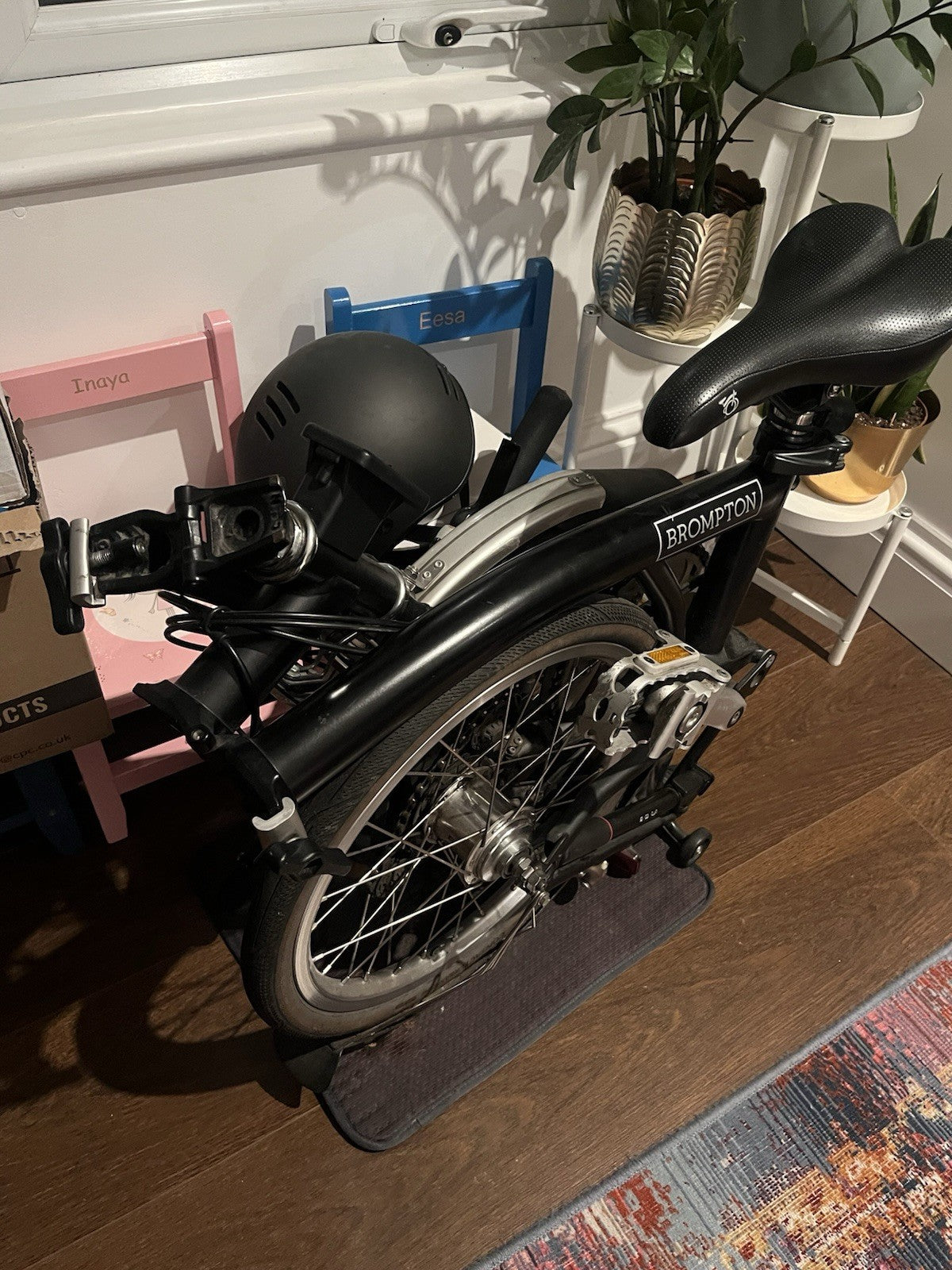 Brompton Folding Bike, Black