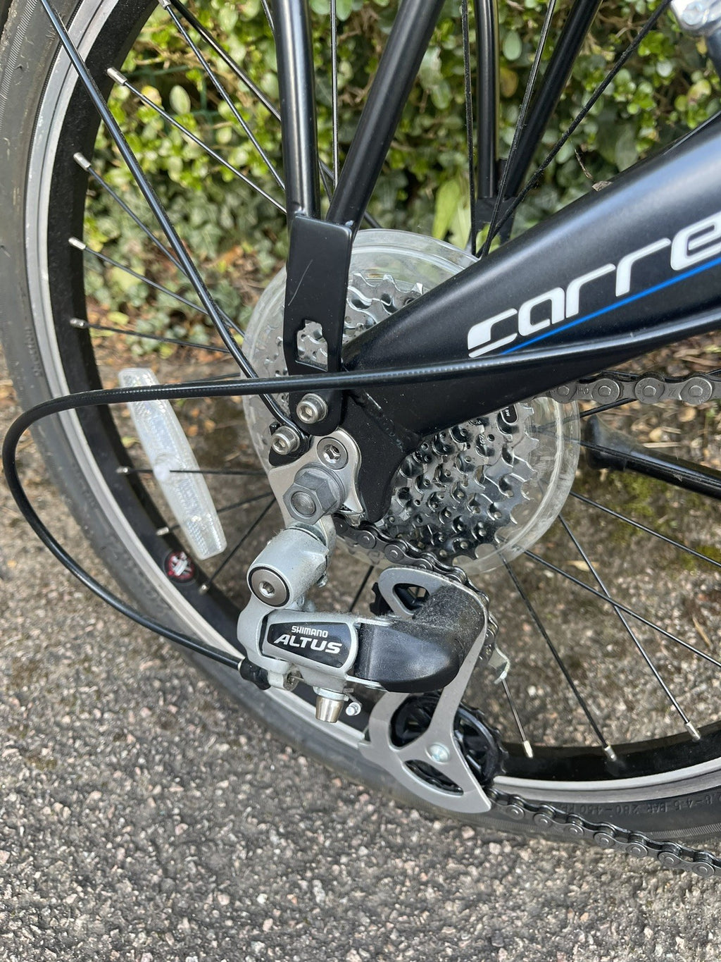 Carrera Intercity Folding Bike Black