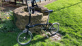 Brompton M3L Black Folding Bike - hardly used excellet condition