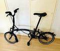 Brompton C Line Explore 2025 6-Speed Folding Bike 16in M Frame Matte Black