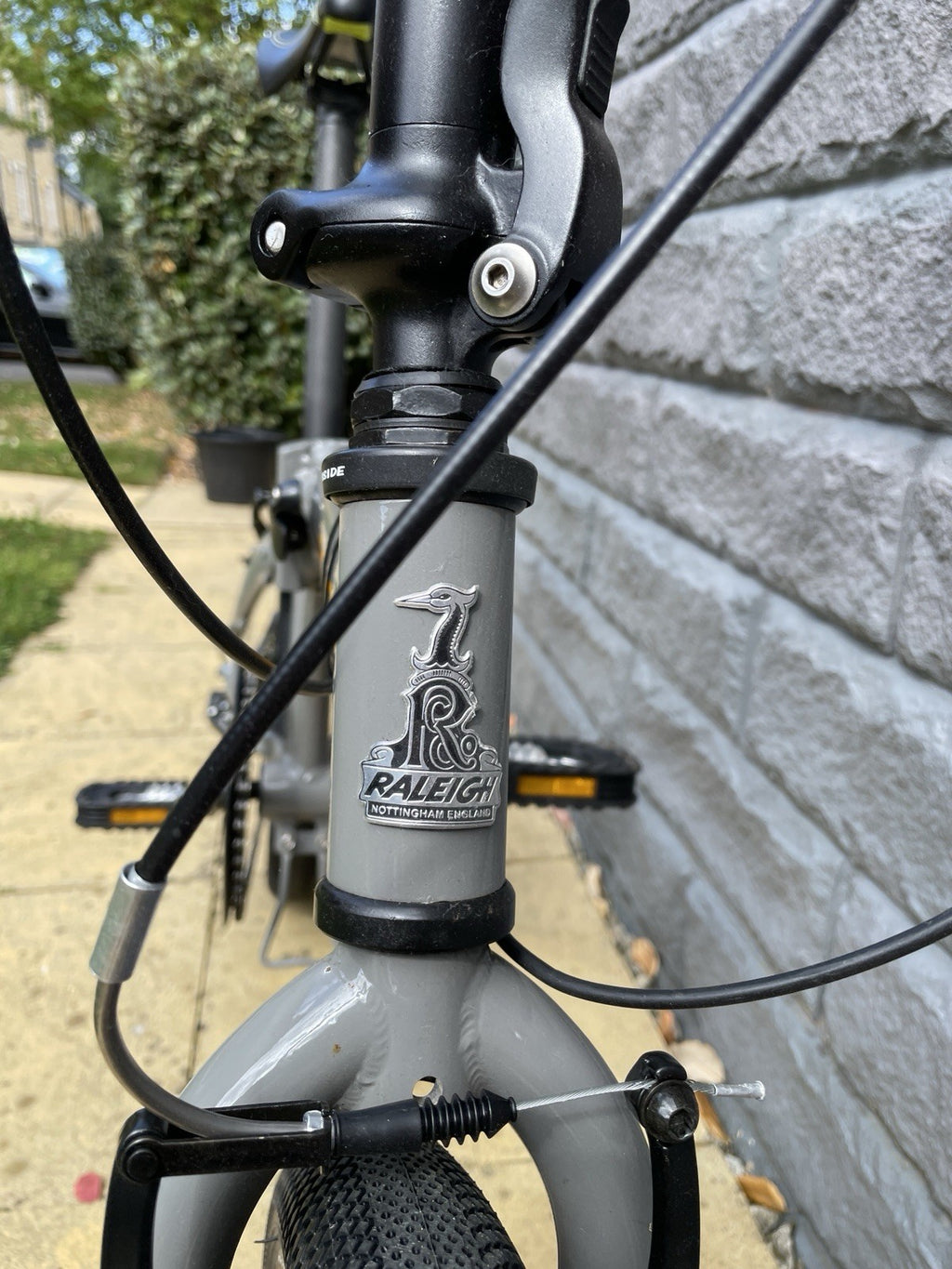 Raleigh Evo 2 Folding Bmx Style Custom Bike Upgraded with Bag & Bits one of one!