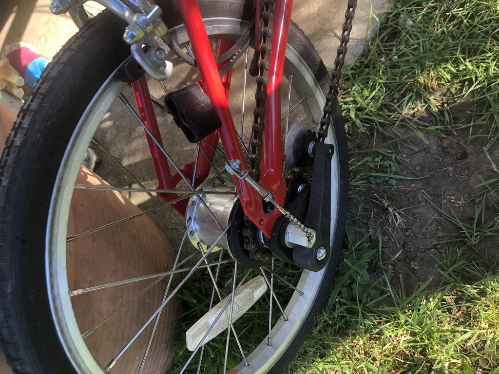 Brompton A Line Folding Bike 3 -Speed, Red