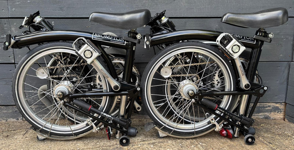 2x Brompton P3L + M3L Folding Bike 3 Speed - Hardly Ridden - One Owner from New