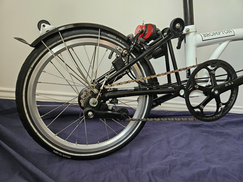 Brompton M6L - 6 Speed - C Line - Mid- White