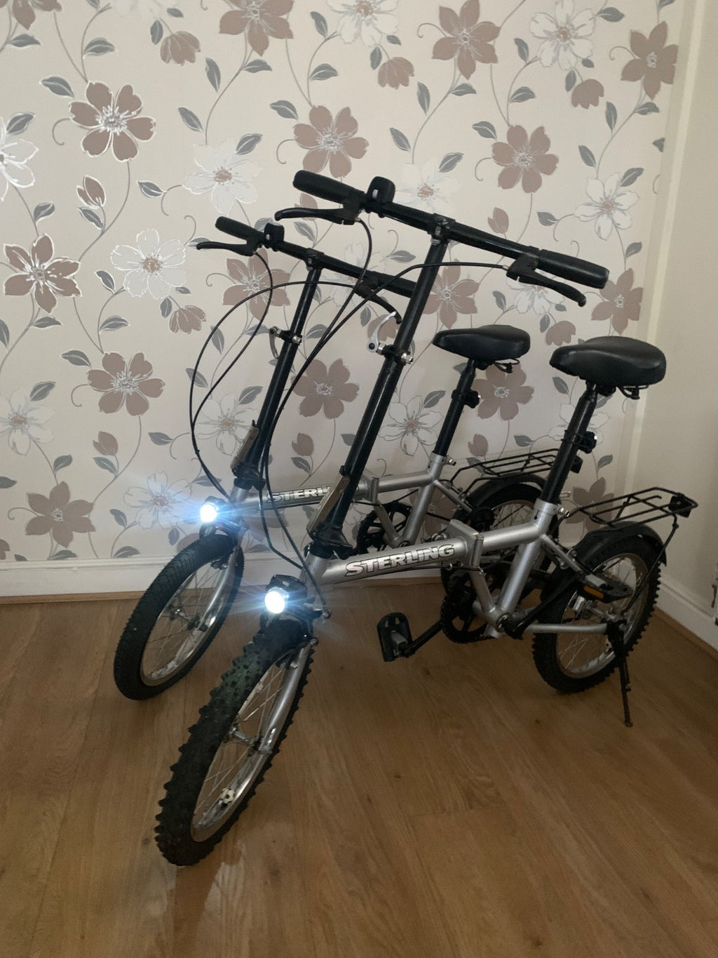 2x folding bikes