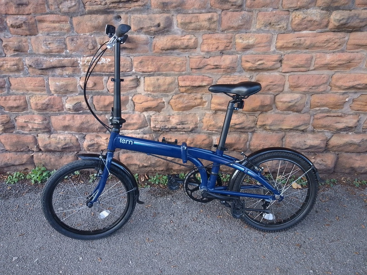 Tern Link B7 Folding Bike 20-inch - Blue VCG