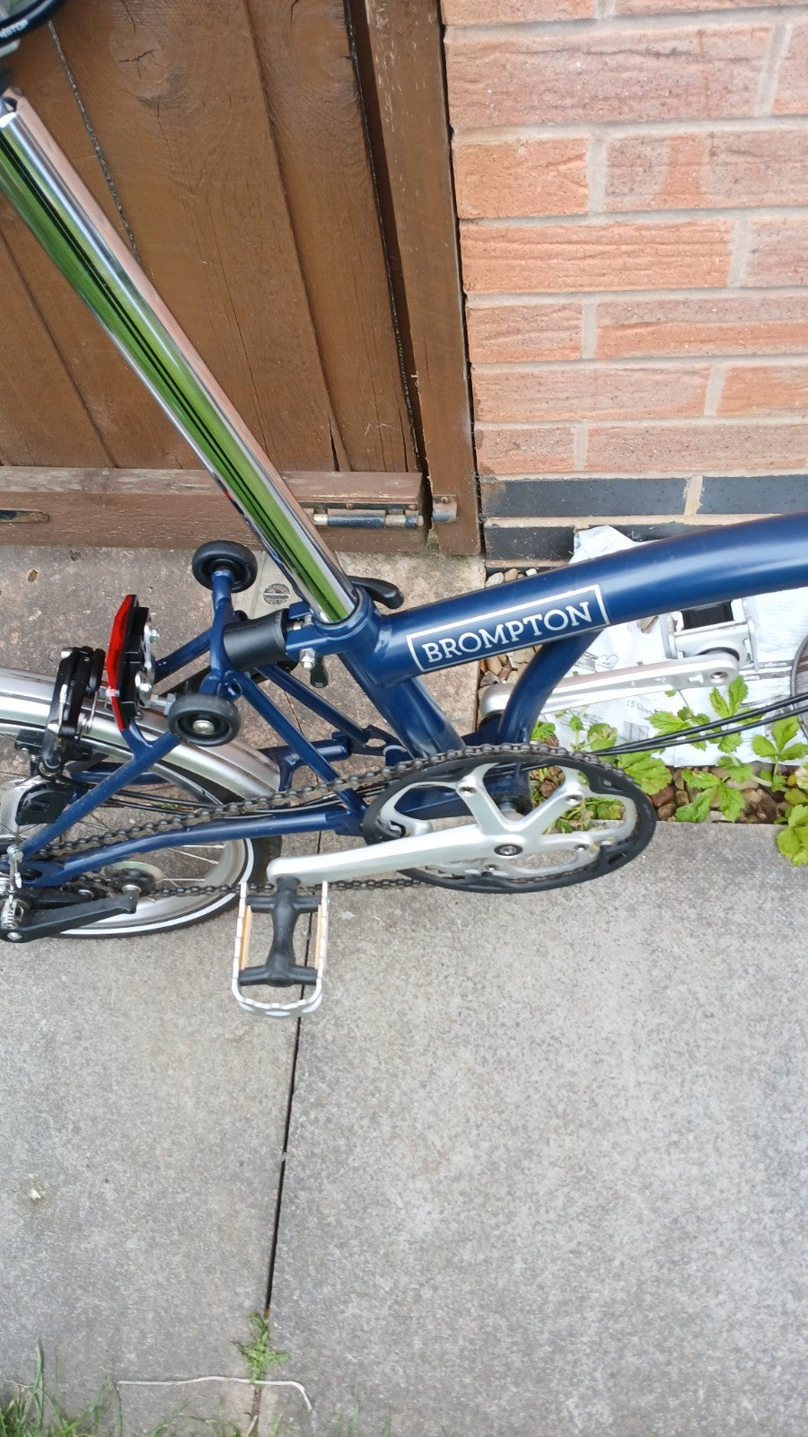 brompton folding bike 3 speed