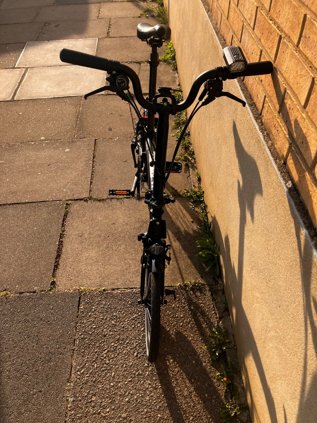 Brompton Folding Bike - C Line 12 Speed 2026 M Handlebar - Matt Black