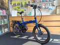 Tern Vektron Q9 folding bike for sale with only 95 miles from new