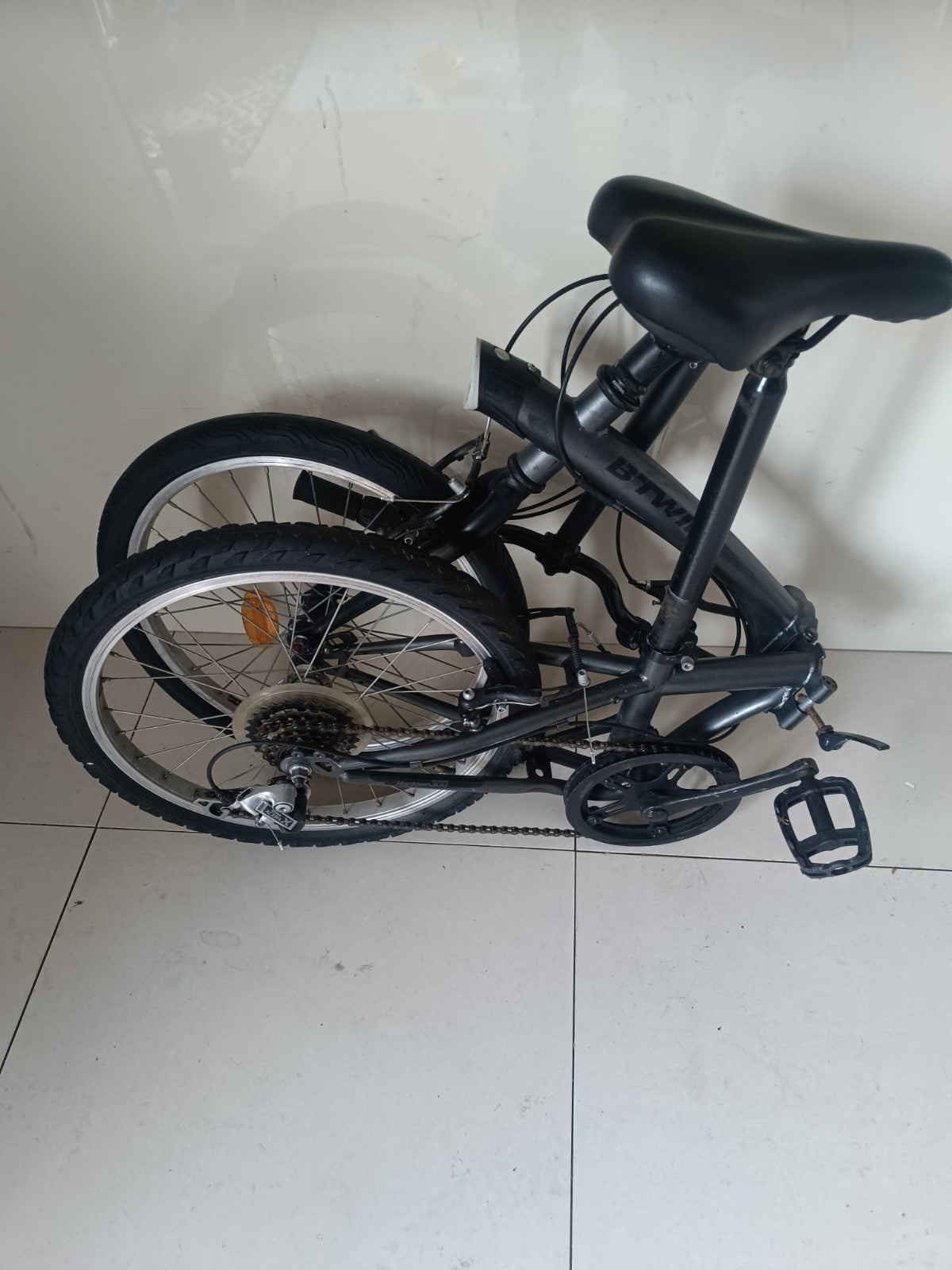 Btwin Folding Bike 6 Gears Serviced