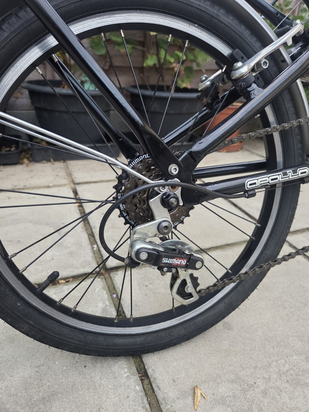 Apollo Folding Bike Aluminium Unisex Adults 20"