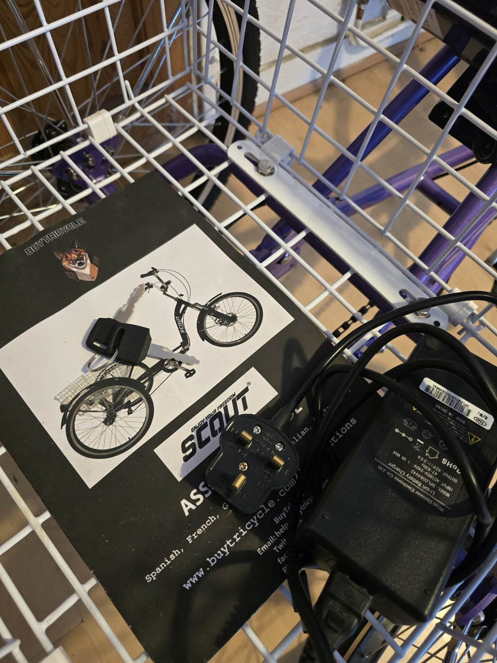 Electric folding Tricycle Scout