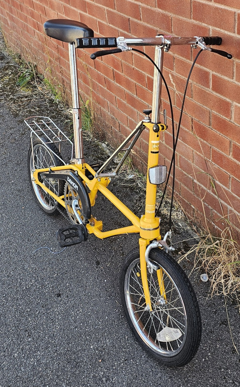 Vintage 1984 Dahon GETAWAY Folding Bike. 16" Wheels. Mint