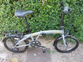Raleigh Evo 2 Folding Bike 7-Speed Shimano Gears, Grey