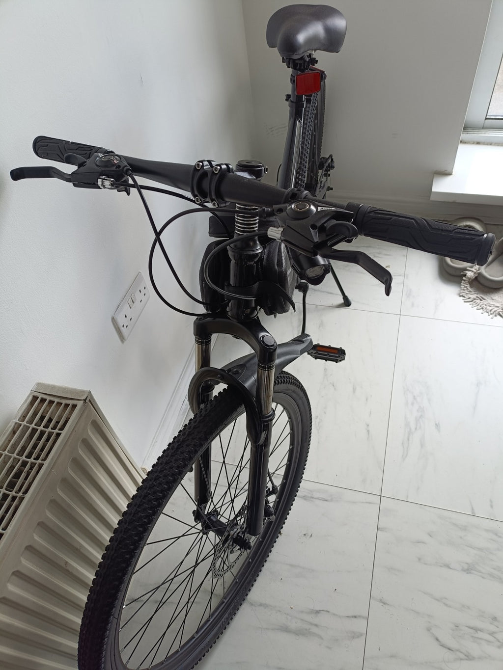 21-Speed Folding Mountain Bike Foldable Bicycle 26" Portable Adult Mountain Bike