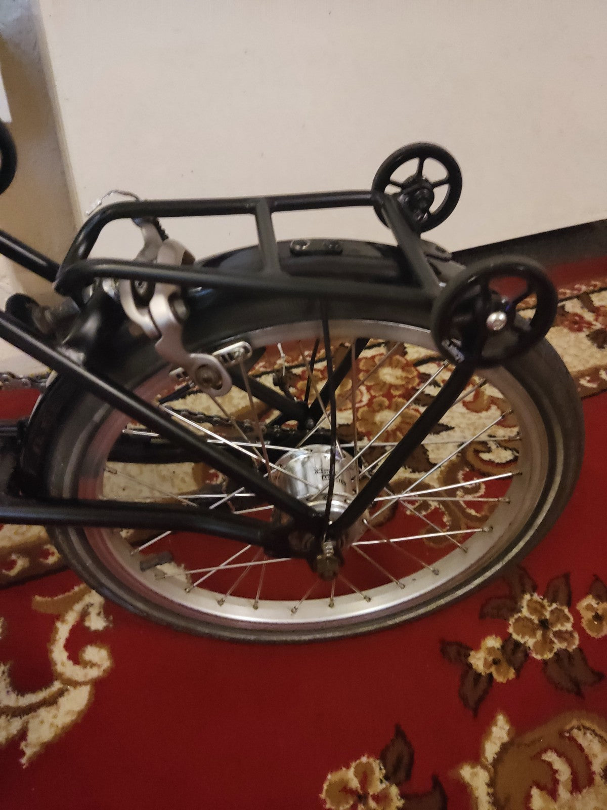 Folding Bikes Brompton 6 Speed Folding Bike Lightweight Aluminum Alloy