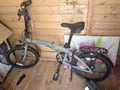 Raleigh Evo Two 20in Folding Bike Grey/Black w/ Rear Rack, Mudguards, Kickstand
