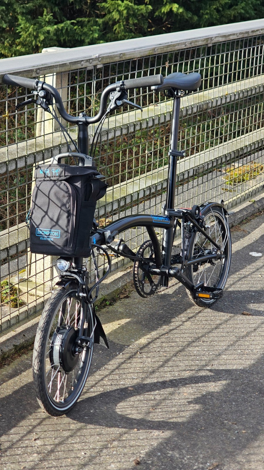 Brompton Electric C Line Folding Bike - 6 Speed - Barely Used